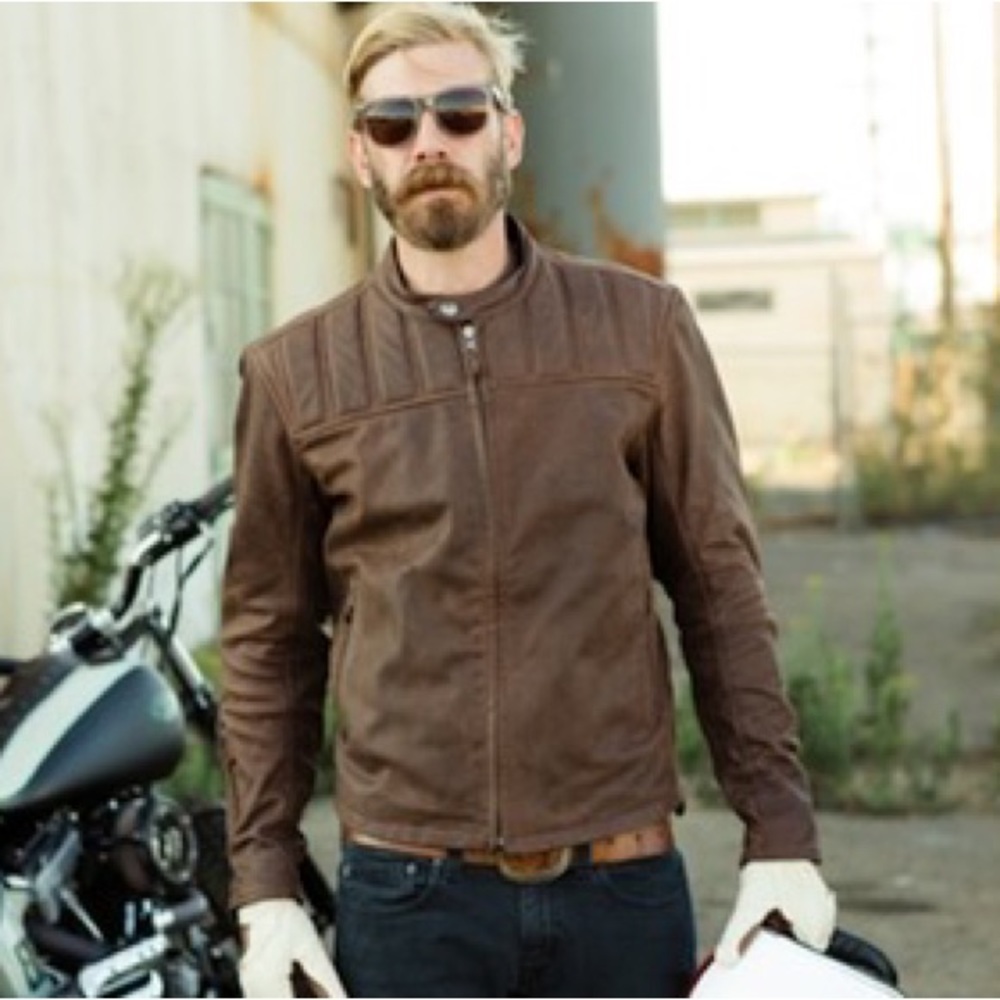 Roland Sands Enzo leather jacket